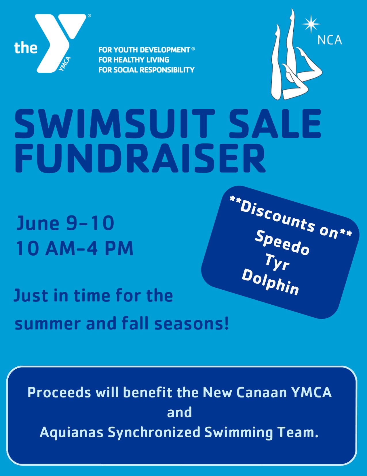 Swimsuit Sale Fundraiser - New Canaan YMCA