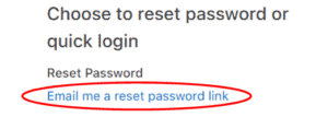 resest password graphic