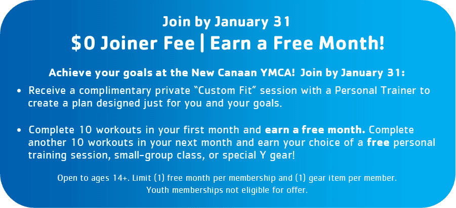 January promo for join the y page